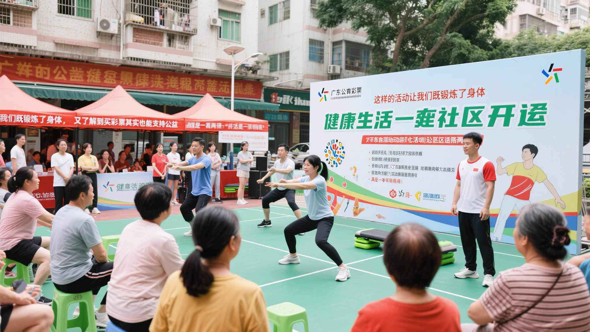 2023广东公益体彩走进深圳社区活动隆重启动