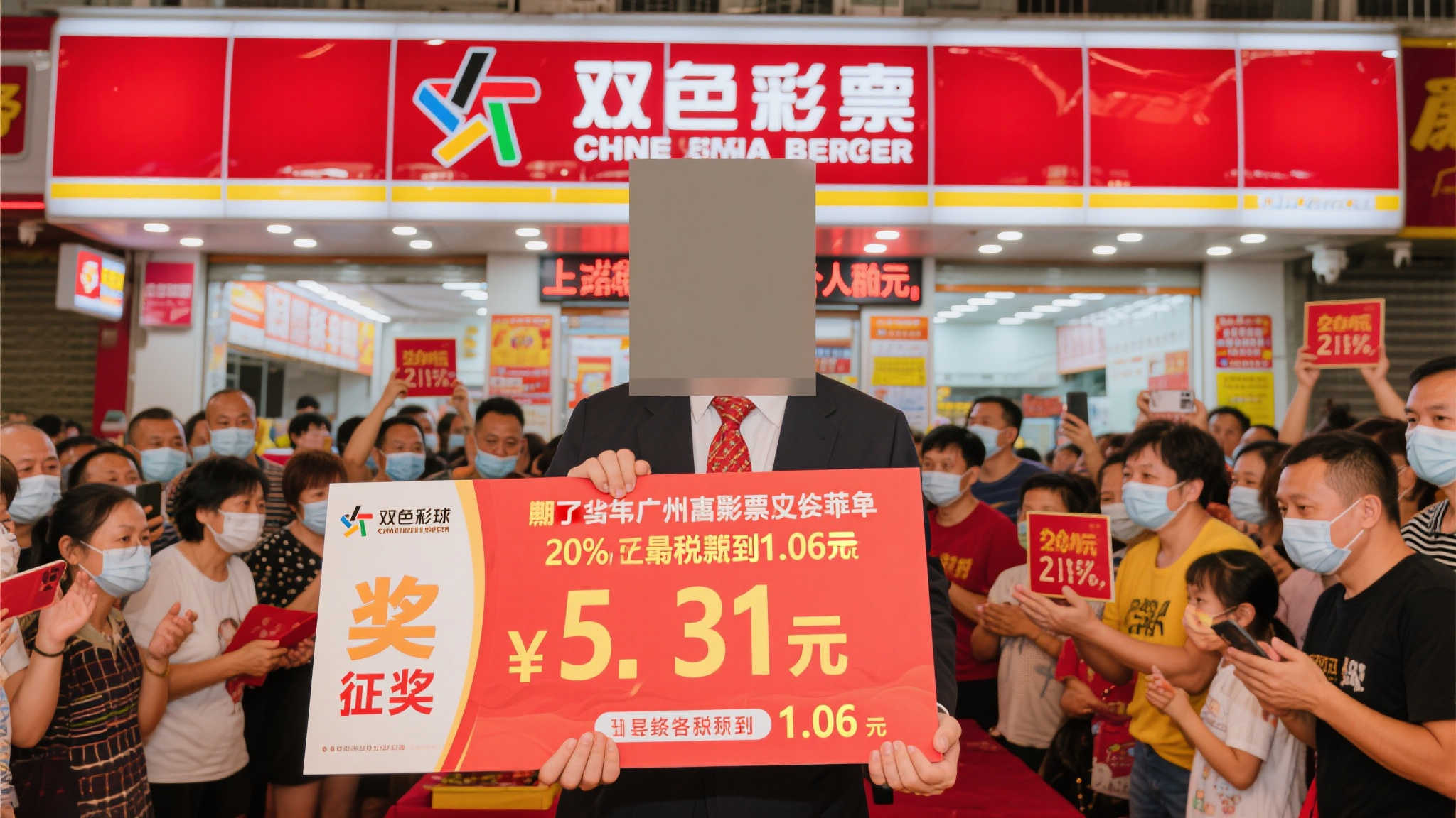 广州福彩：双色球5.31亿大奖得主现身，纳税超1亿！