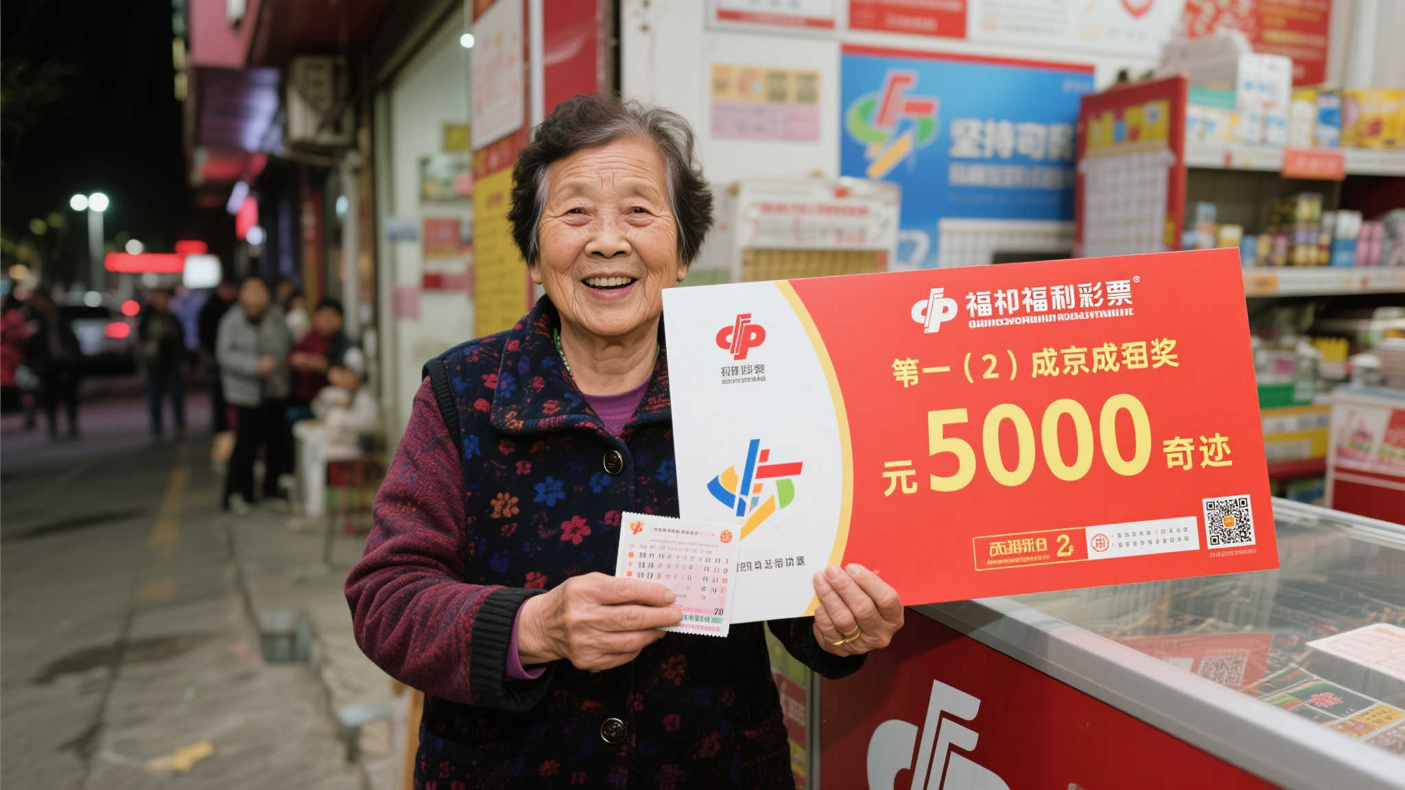 60岁女彩民2元赢得福彩500万 坚持同一号码超20年 60岁女彩民2元赢得福彩500万 坚持同一号码超20年