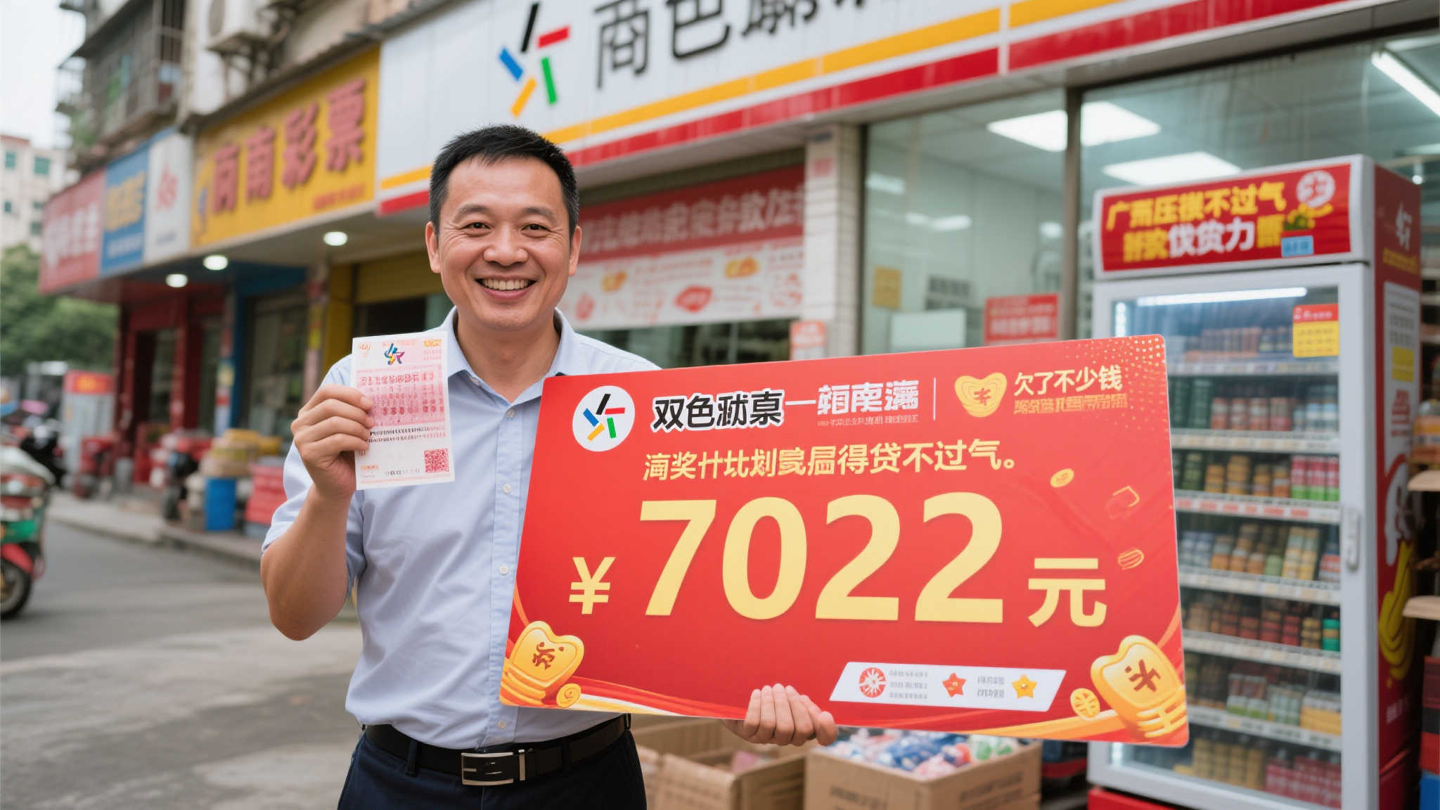 商人喜中双色球702万，优先还贷险失亿元巨奖