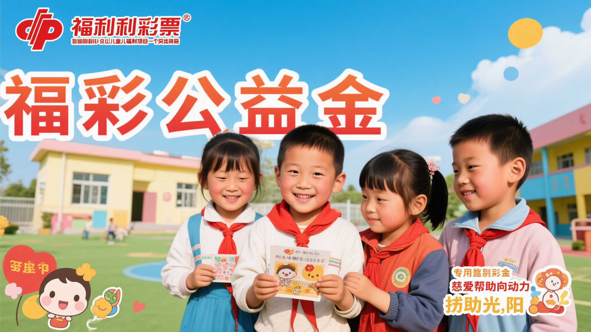公益福彩温暖助力 孤弃儿童健康成长