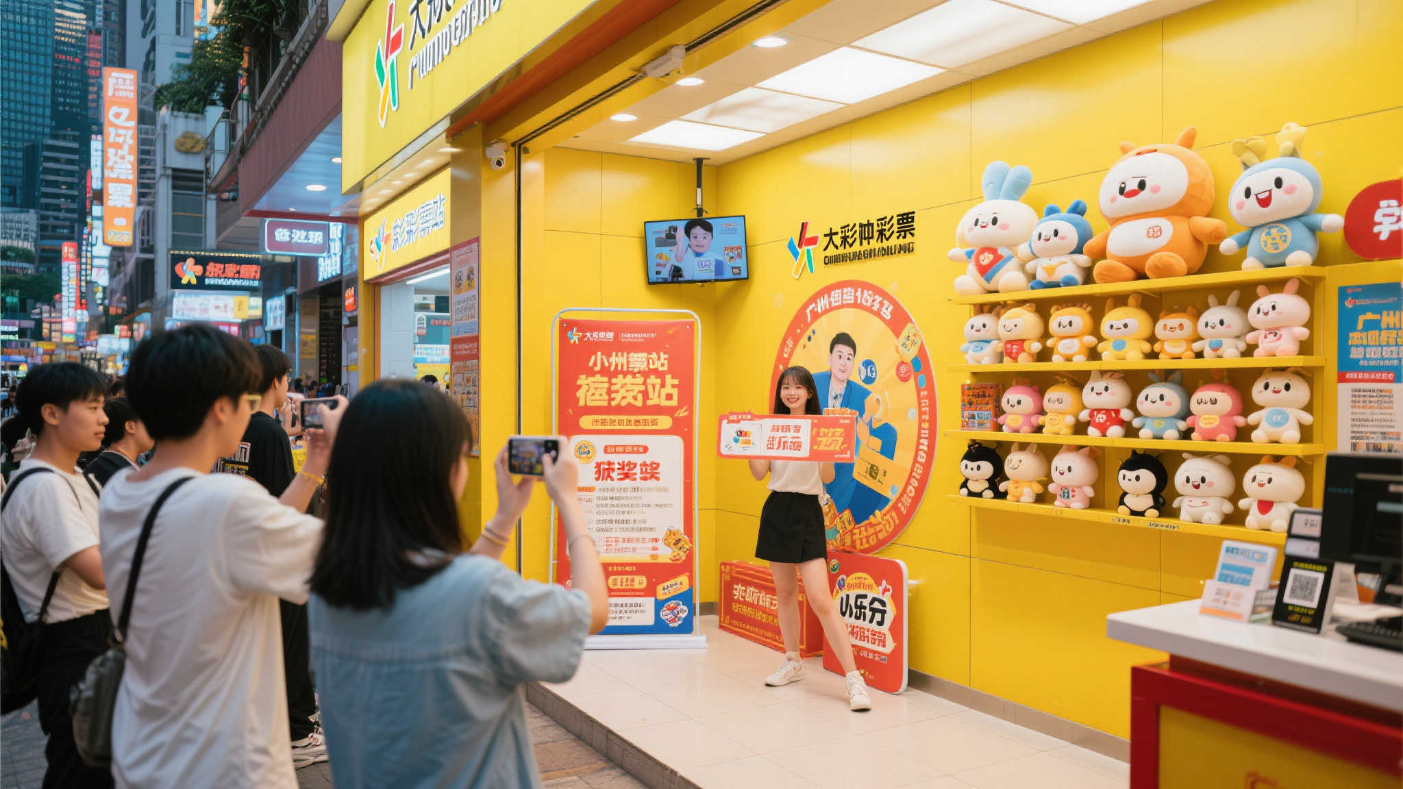 大型商场迎来广州福彩全新商业体验空间