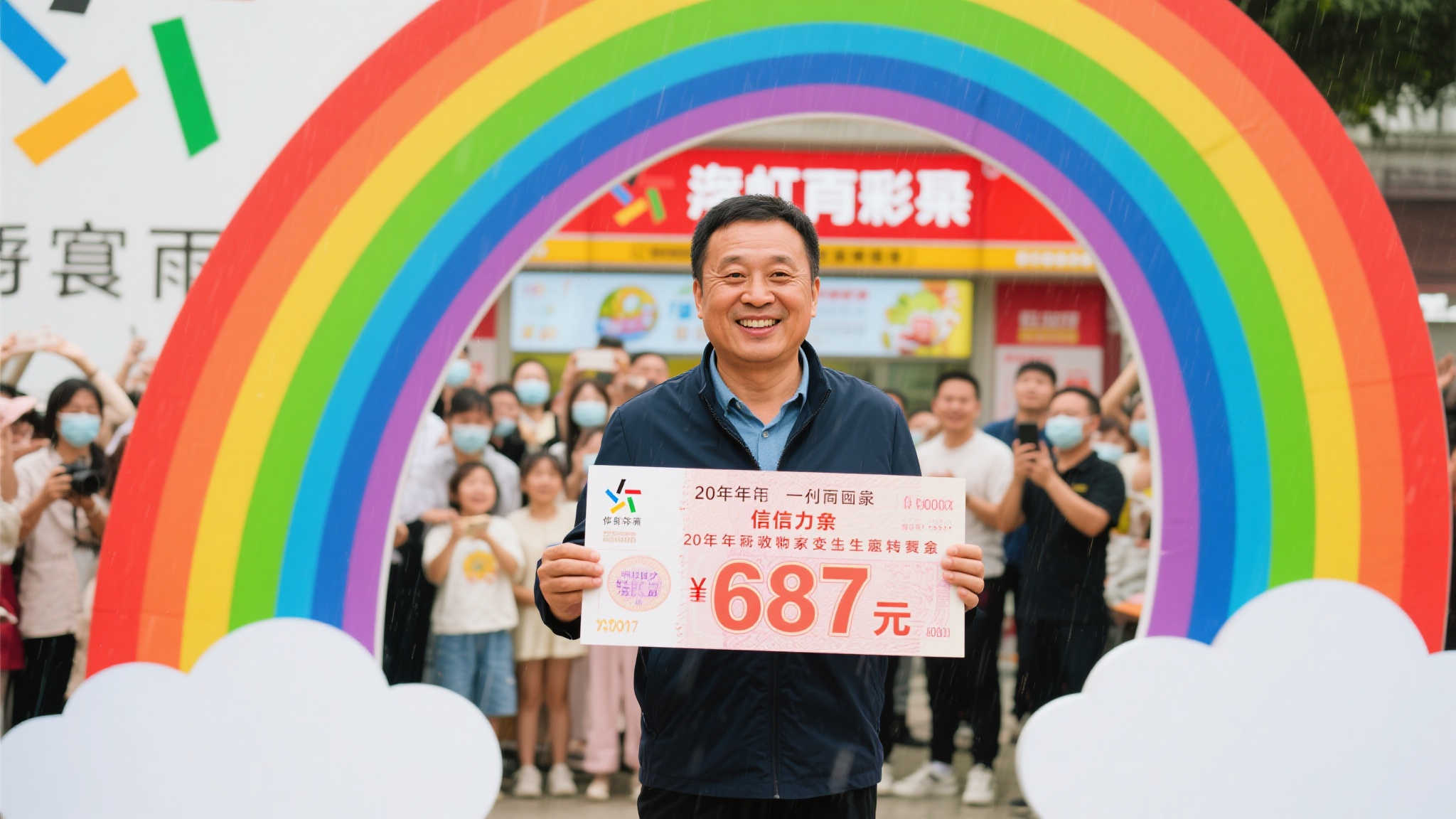 男子坚持20年守号终获双色球687万,苦尽甘来彩虹现 男子坚持20年守号终获双色球687万,苦尽甘来彩虹现