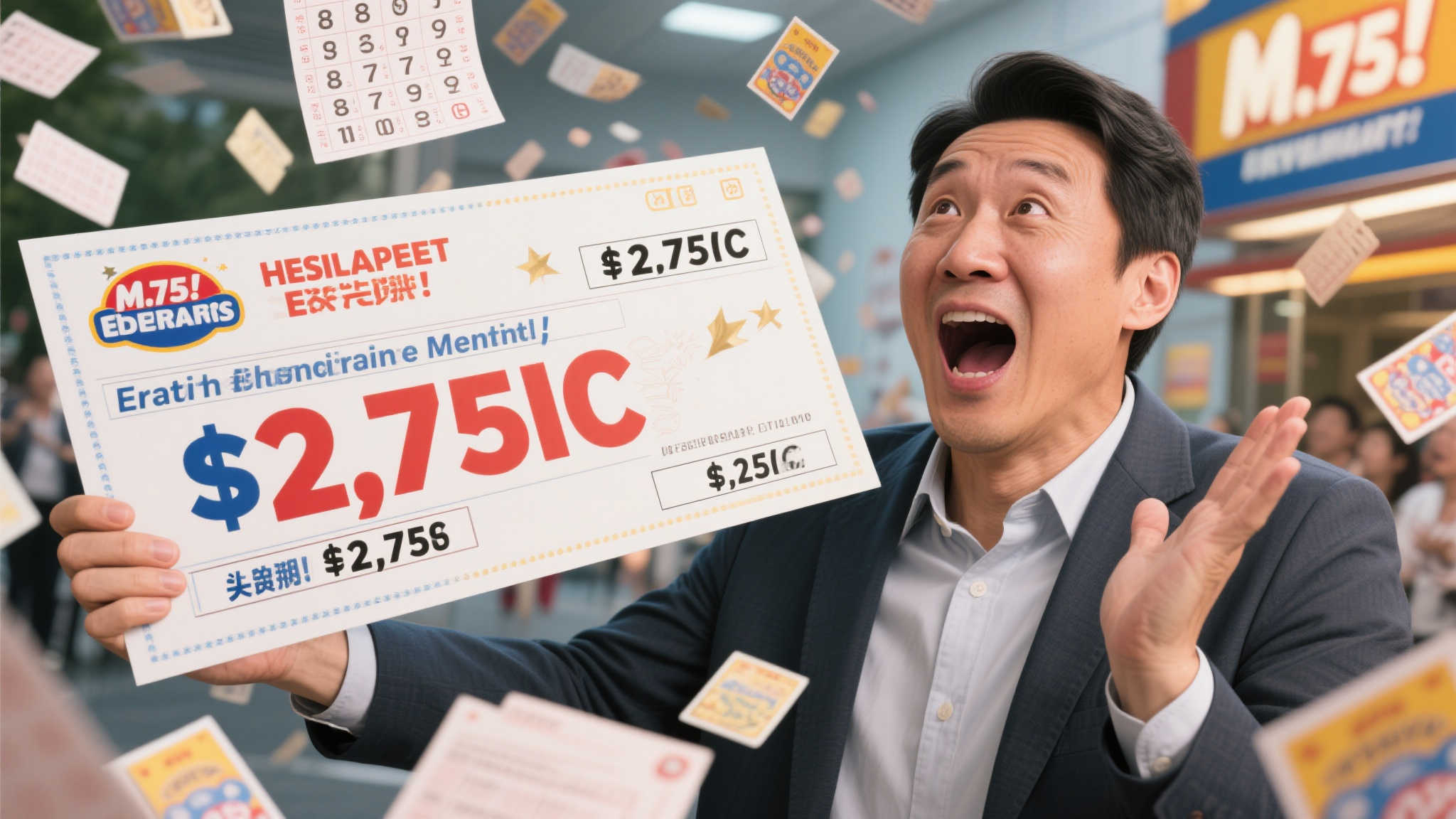 男子喜获2.75亿巨奖 官方来电确认后开香槟狂欢 男子喜获2.75亿巨奖 官方来电确认后开香槟狂欢