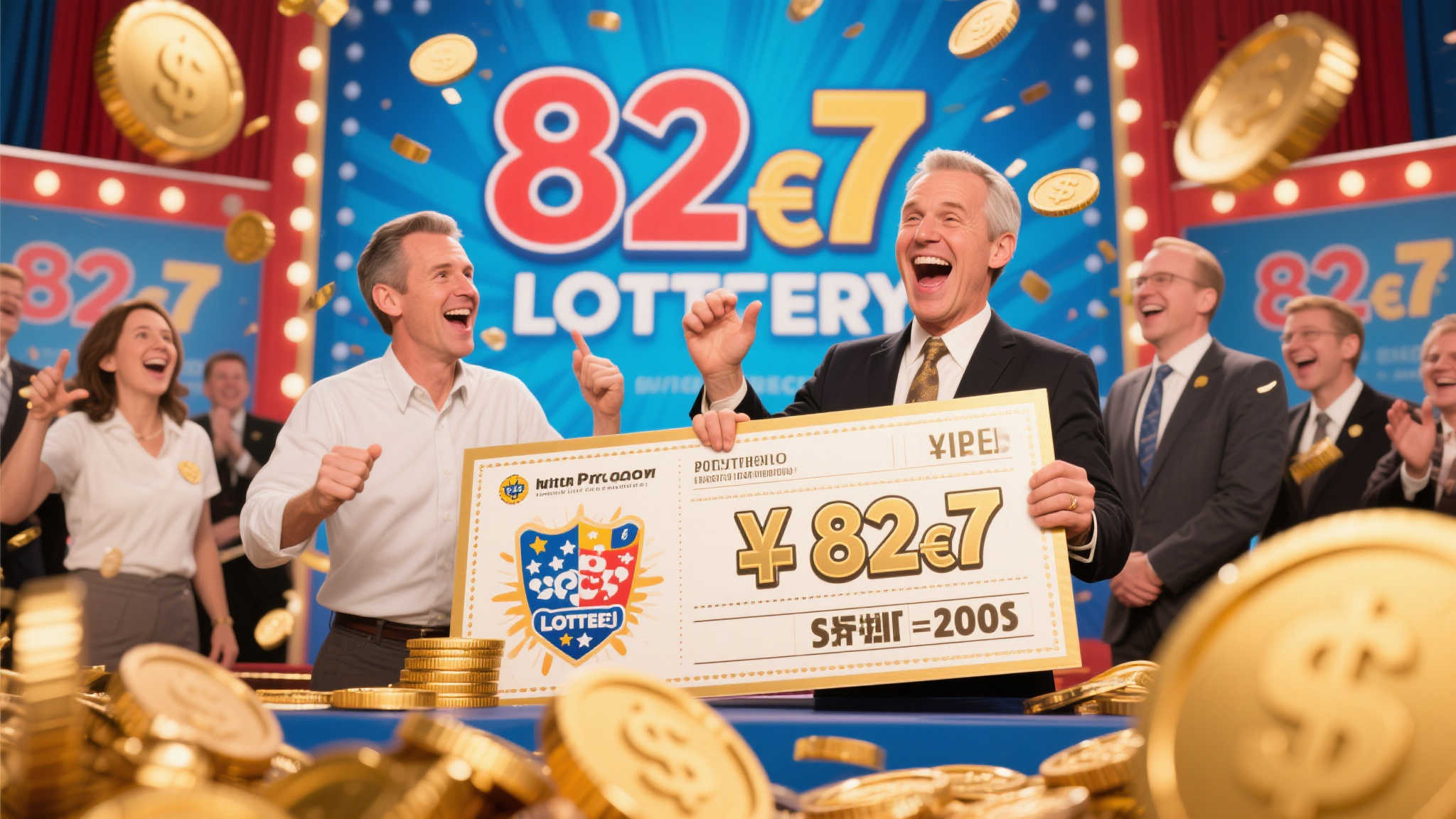 82亿彩票巨奖得主迟9个月兑奖，一次性领取损失43亿