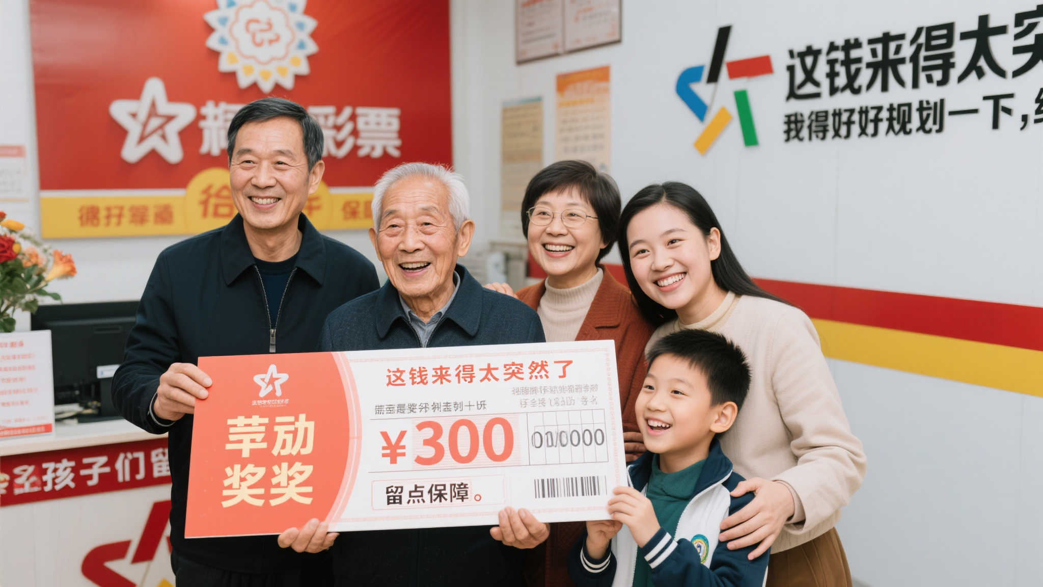 花甲老人10元购彩喜中7星彩500万,携家人共享兑奖喜悦 花甲老人10元购彩喜中7星彩500万,携家人共享兑奖喜悦